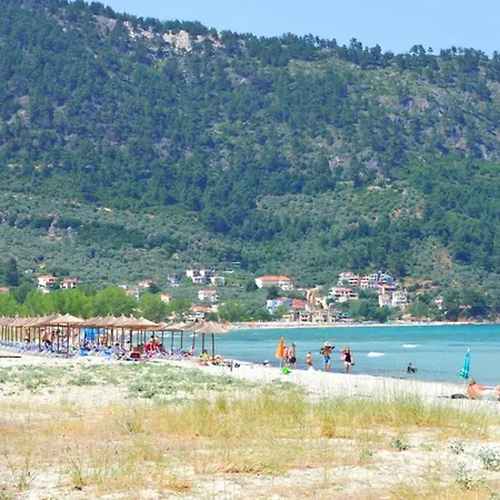 Affittacamere Room In Studio - Hotel Georgia - Furnished Room Near Golden Beach In Thassos Island Chrisi Ammoudia